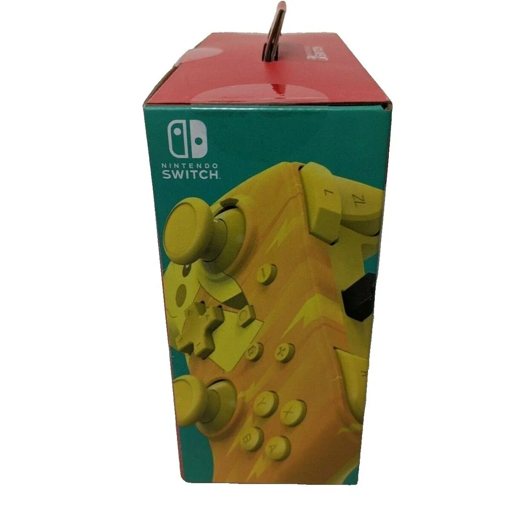 NIB Nintendo Switch Pokemon Wired Controller Yellow Pikachu‎ Static